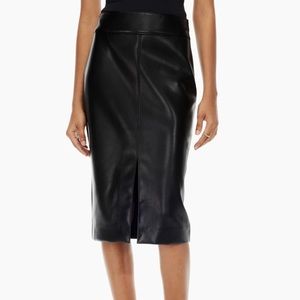 ARITZIA PEGU SKIRT BLACK SIZE 6